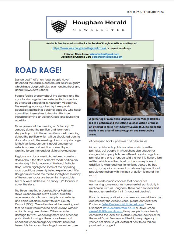 Newsletter for February 2024