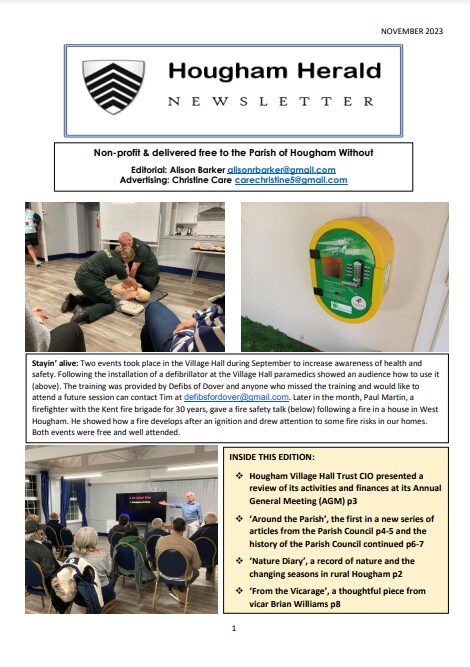 Newsletter for November 2023